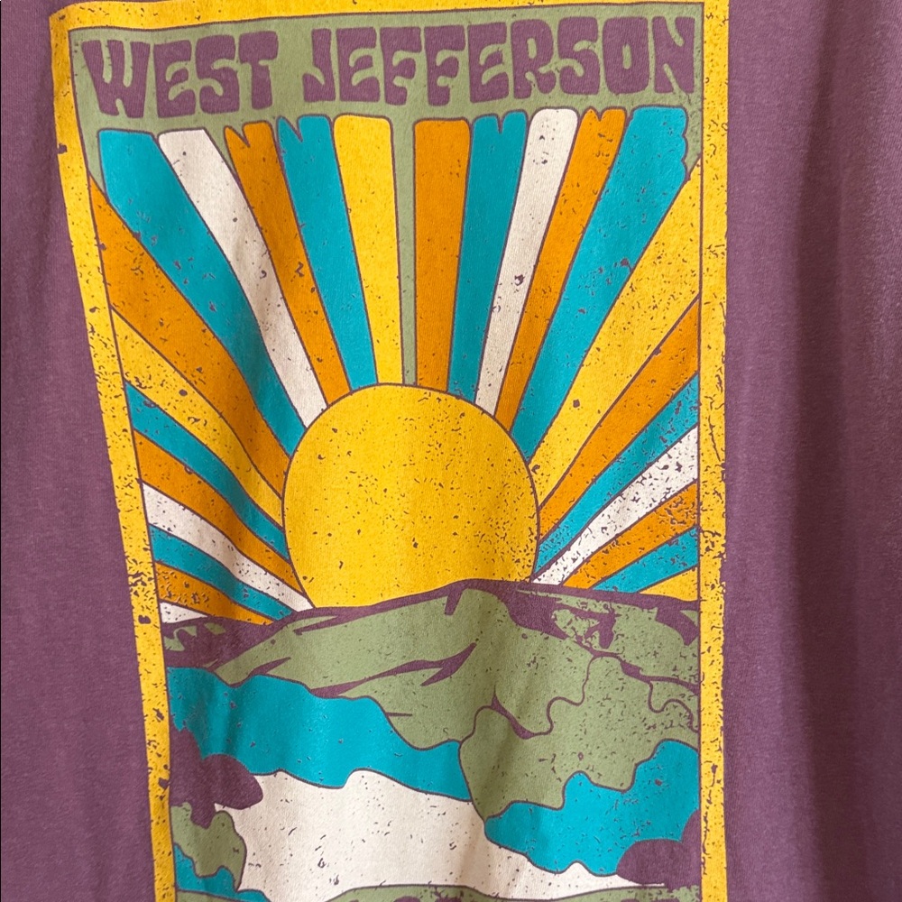 Comfort Colors Violet Men's Tee with Graphic